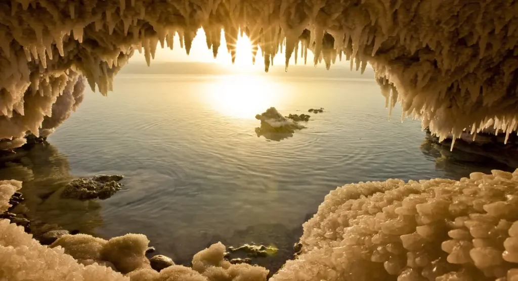 غار نمکدان قشم