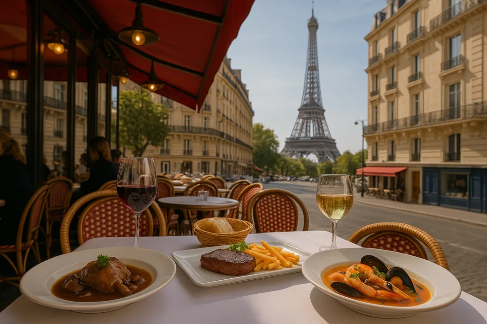 بهترین رستوران‌های پاریس برای تجربه غذاهای فرانسوی