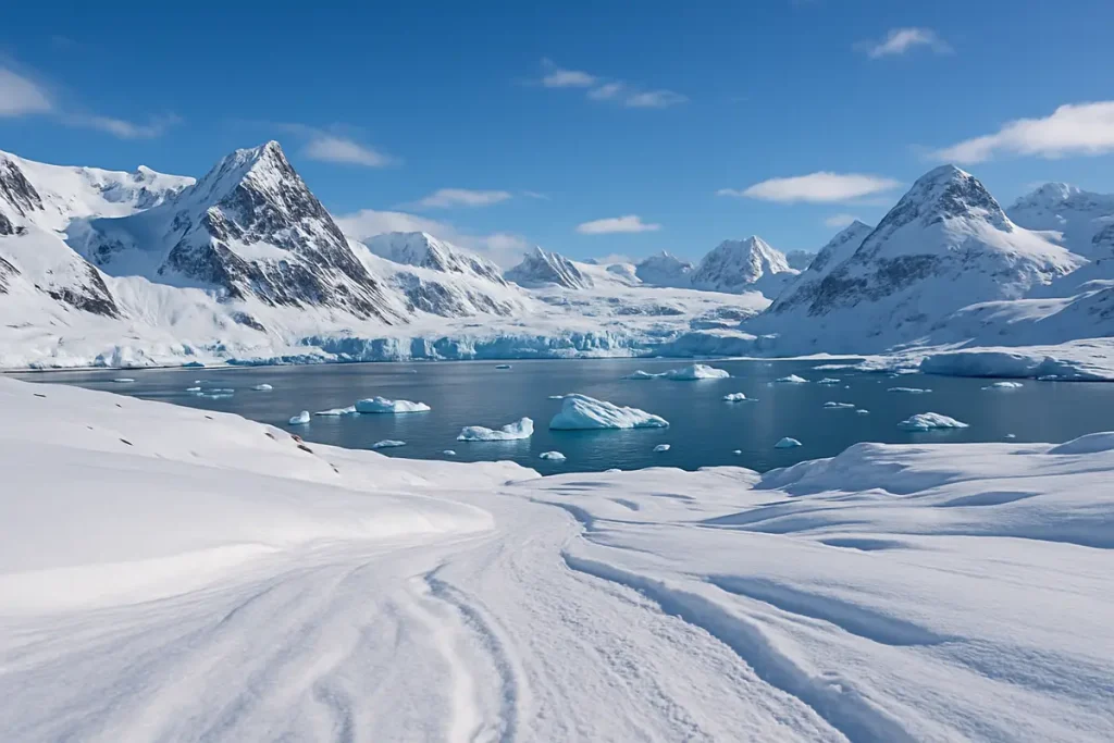 قطب جنوب اروپا سفر به سرزمین یخ و برف