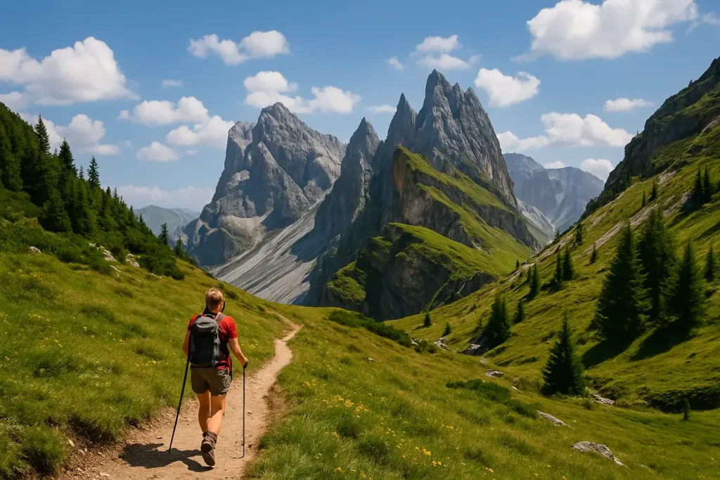 مسیرهای کوهپیمایی آلپ چالش و لذت در دل طبیعت