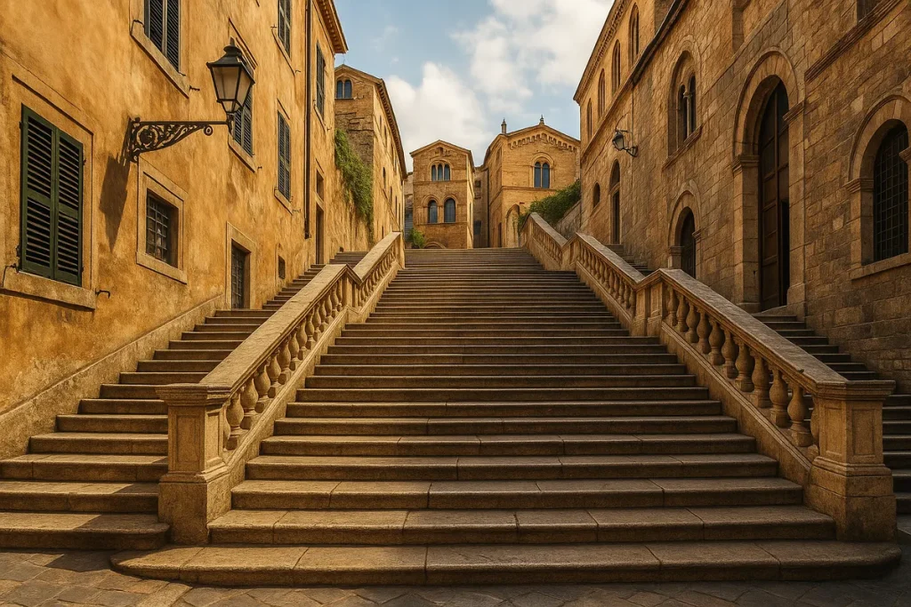 پله‌های تاریخی اروپا معماری پنهان شهرها